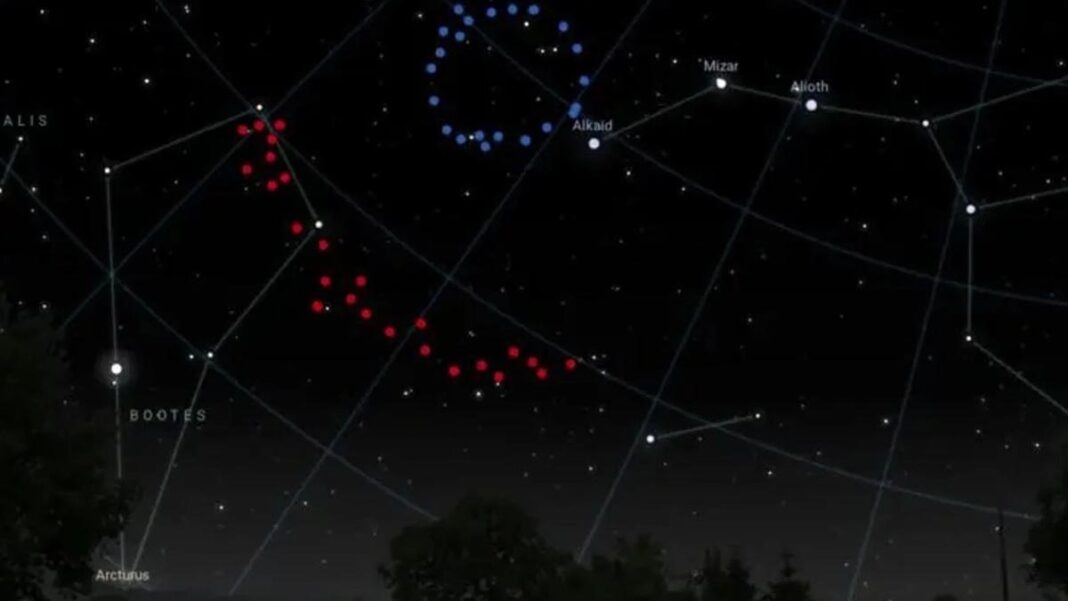 image-du-grand-anneau Un anneau géant de galaxies est détecté, remettant en cause la théorie la création de l'univers
