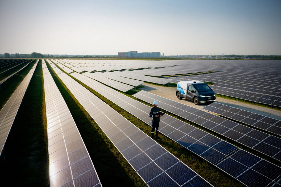 a9093296984ef38a À Creil, le deuxième plus puissant parc solaire de France entre en service