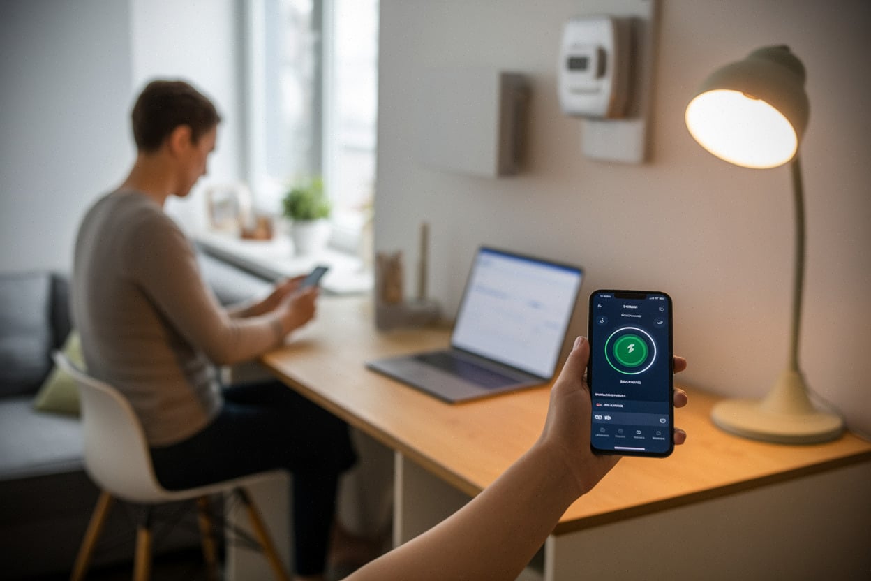 Suivi de consommation électrique avec compteur Linky et application énergétique