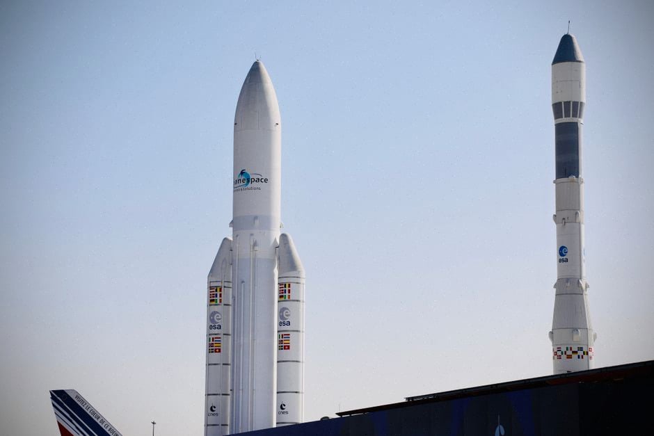 Salle de contrôle pendant le lancement VA270 d’Ariane 6