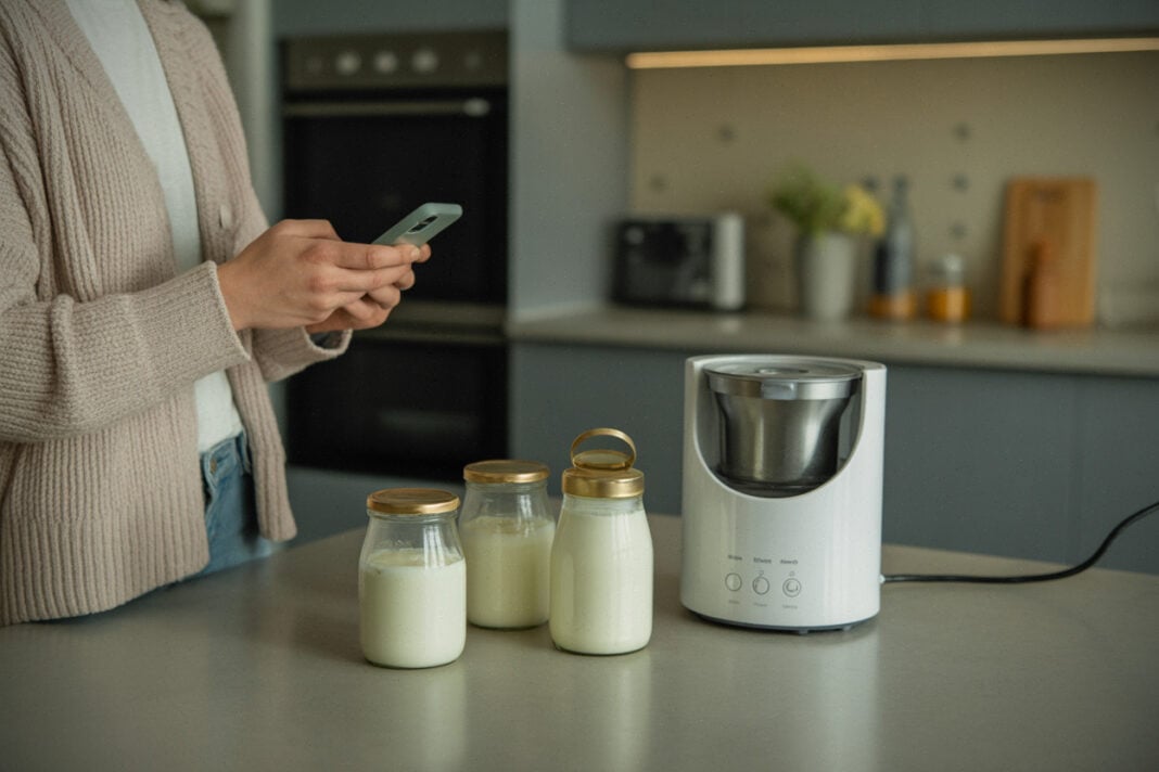 07d4a07b242df541 12 heures de chauffe, 4 centimes d'électricité, le calcul au kilo des yaourts maison surprend le rayon frais en 2026